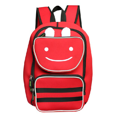 Neoprene Cartoon Personalized Kids Backpacks for Kindergarten Kids Light Weight