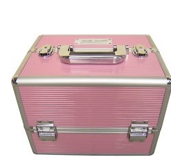 Beauty Professional Cosmetic Case Aluminium Makeup Case With Metal Handle