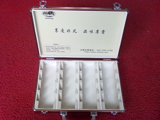 Flannel Inner Carrying Hard Storage Cases , ABS Panel Waterproof Custom Display Cases