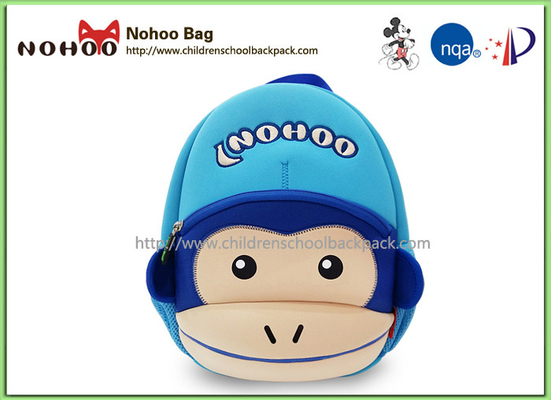 Lovely Double Shoulder Kids Travel Backpack Waterproof Neoprene